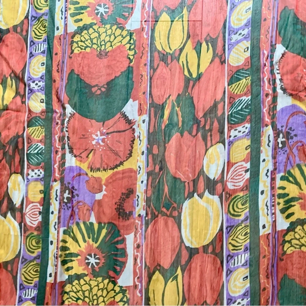 100% silk Colorful Sheer Scarf